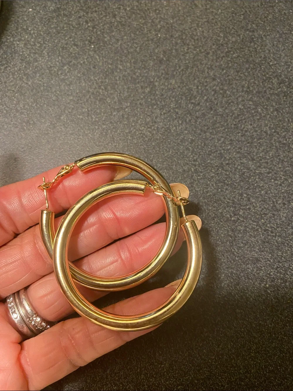 Polished Gold Hoop Earrings for Women - Elegant Everyday Style